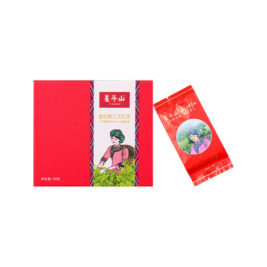 【恩施】星斗山金杜鹃工夫红茶240克（4克*60袋/盒） 商品图1