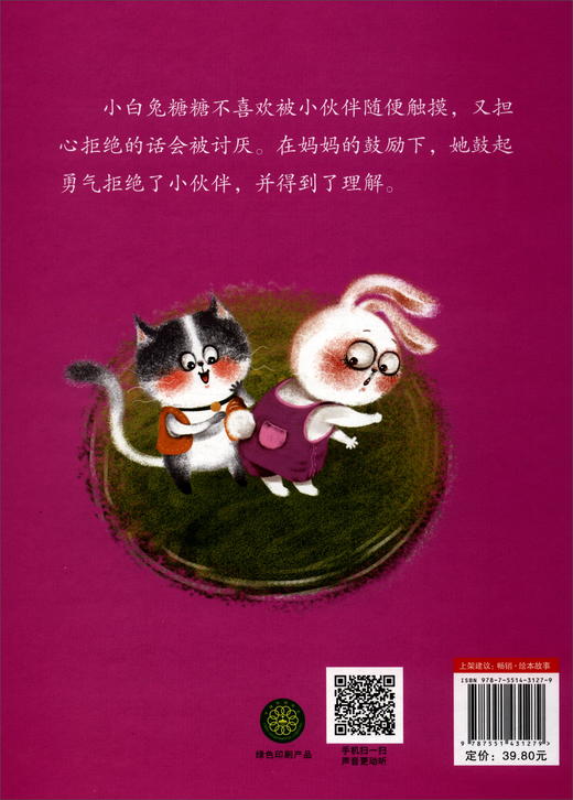 (仓发) 不能随便摸我 培养自我保护意识绘本 安全意识好习惯有声绘本[3-6岁]/浙江摄影出版社/9787551431279 商品图1