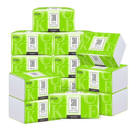 「整箱30包」30包舒可乐居家日用整箱实惠装卫生抽纸斤加厚面巾纸柔韧纸抽 商品图4