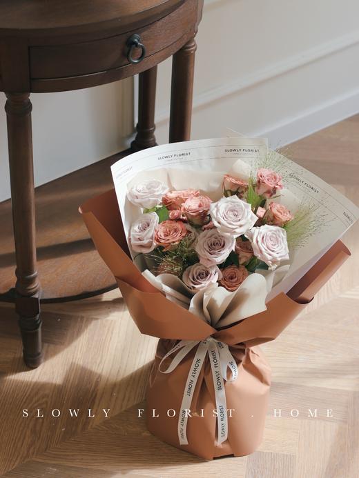 复古拼色玫瑰 商品图5