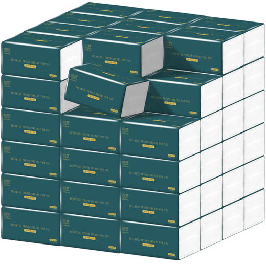 「20包整箱！五层加厚」大包抽纸巾家庭装卫生纸抽居家日用实惠装大规格餐巾纸擦手纸 商品图4