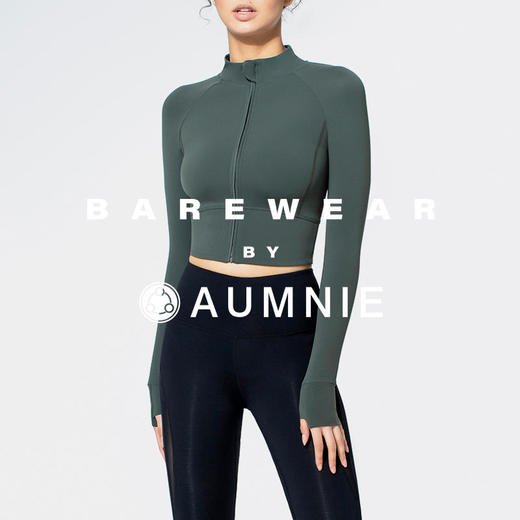 紧致修身 露脐裸感舒适夹克CROPPEDBAREWEARJACKET裸感系列 商品图0