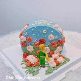 小王子·眺望日落（淡蓝款） | 昔果