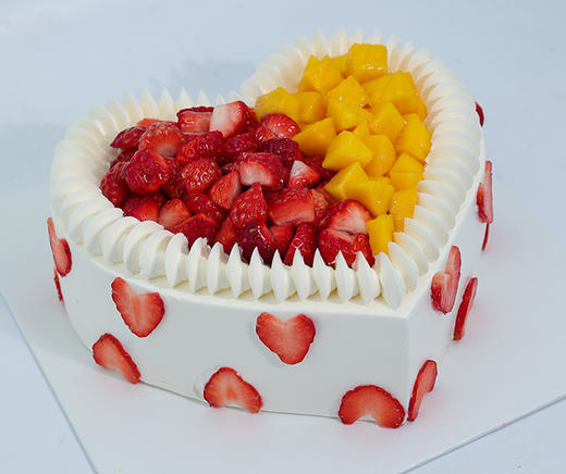 浪漫心动生日蛋糕 商品图0