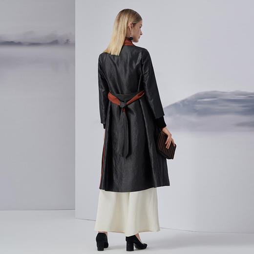 TANGY Collection/天意精品2022年秋冬新品秋日私语系列莨绸外套 商品图2