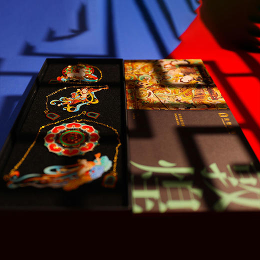 敦煌文创书签金属国潮中国风琵琶文化创意毕业礼品女生文创艺术 商品图1