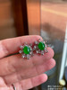 老坑冰艳绿蛋面耳钉   56999【2271407】 商品缩略图3