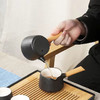 黑陶侧把茶具套装九件套功夫茶具家用客厅陶瓷礼盒 商品缩略图3
