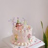 女宝宝小女孩女生立体手绘复古小花花蛋糕-低糖处理无添加 商品缩略图0