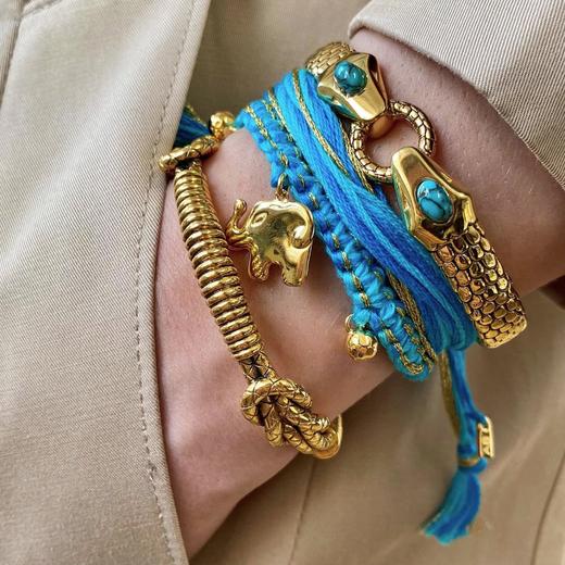 北京仓｜Aurélie Bidermann-Tao-编织 手镯［法国设计师］ 商品图3