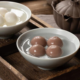 缸鸭狗 1926 可可花生小汤圆144g*2 24只 网红小吃汤圆 早餐 小圆子奶茶甜品