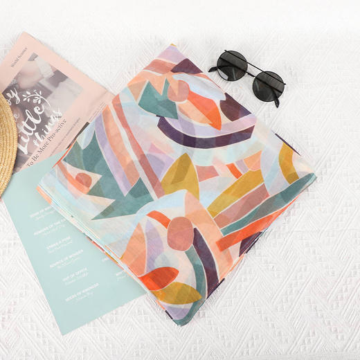 外贸工厂原单超大围巾‼💫 可做披肩使用❣ 夏日里遮阳❣ 空调房保暖❣ 有这一条就够了‼ 商品图8