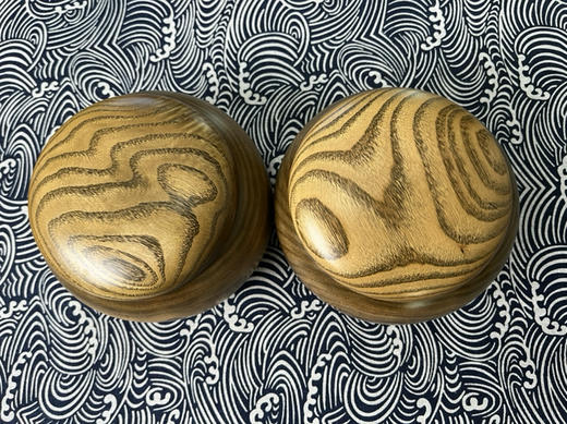 新款中号本色栗木罐，适合装单面棋子 商品图4