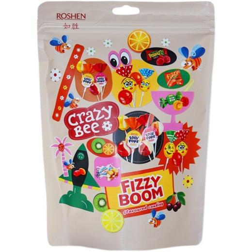 乌克兰进口如胜混合装水果汁夹心什锦酸爆小蜜蜂软糖 商品图0