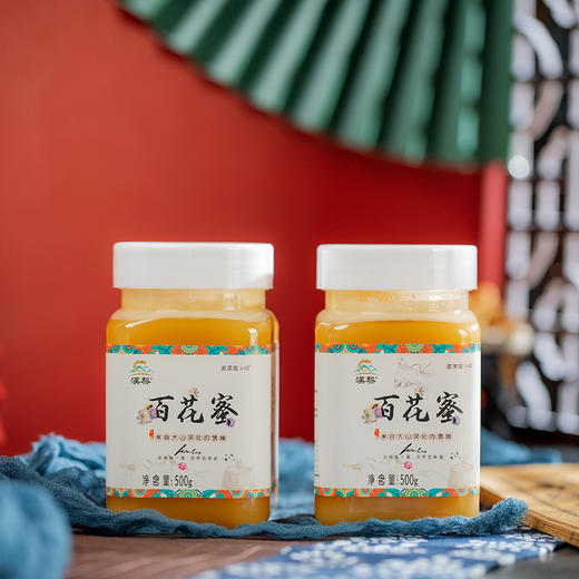 【质农】秦巴山脉天然百花土蜂蜜500克 商品图2