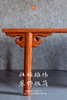 红桥红  家具严选  缅甸花梨（大果紫檀）  【198 厚重版圆腿 画案】 商品缩略图1