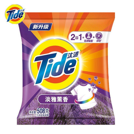 汰渍淡雅薰香洗衣粉508g 商品图0