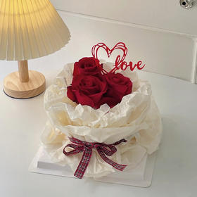 【纯动物奶油】甜蜜花束七夕蛋糕