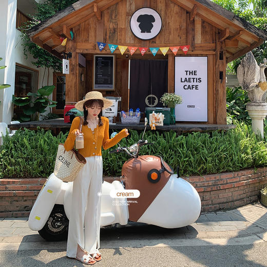 金蘑菇菇【冰凉长腿裤】裤王上身自带冰凉感抗皱防晒垂感休闲长裤 商品图0