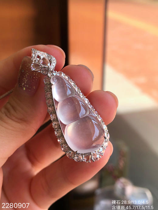 玻璃福豆吊坠 49999【2280907】 商品图2