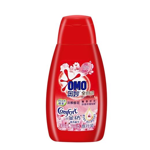 奥妙全自动含金纺深层洁净洗衣液淡雅樱花100g旅行装 商品图0