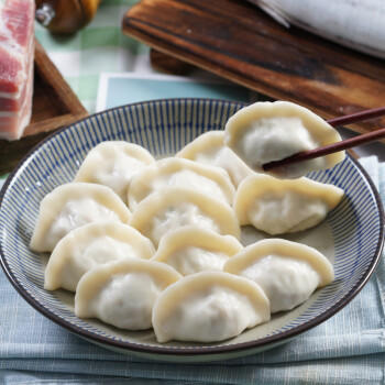 饺小歌鲅鱼水饺480g/袋24只早餐夜宵海鲜速冻蒸煎饺子生鲜速食手工速食 商品图5