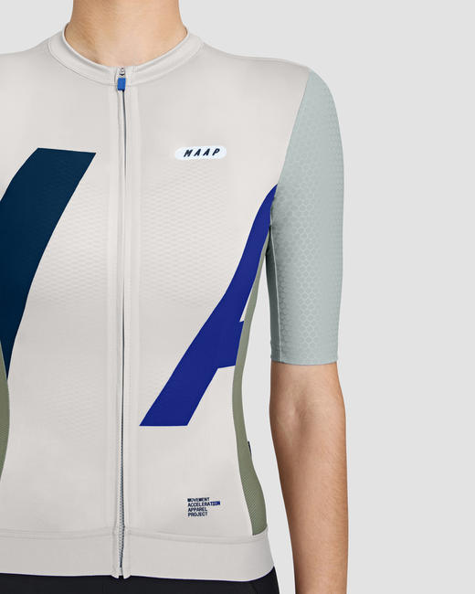 MAAP 女士 Delta Pro Hex Jersey Moon 短袖骑行服 商品图3