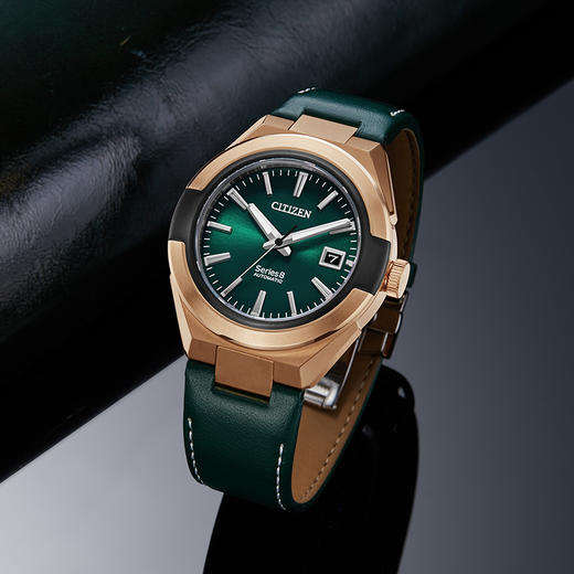 西铁城（CITIZEN）自动机械男表官方正品全新Series8系列商务休闲款NA1002-15W 商品图1