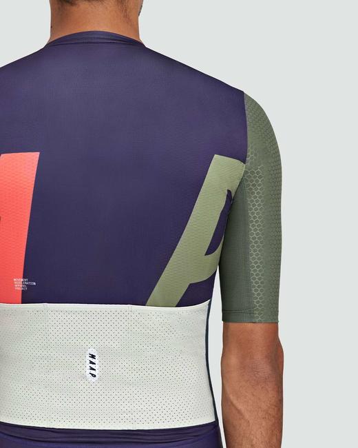 MAAP 男士 Delta Pro Hex Jersey Nightshade 短袖骑行服 商品图4