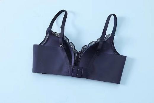 安莉芳无钢圈聚拢无痕蕾丝文胸EB00523上托防下垂性感内衣 商品图3