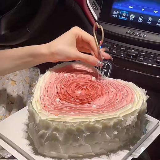 【渐变爱心】520蛋糕 商品图1