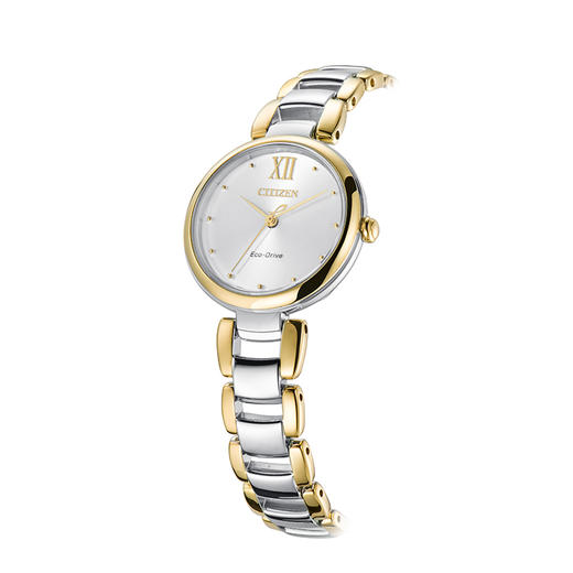 西铁城（CITIZEN）光动能女表钢带时尚款EM0534-80A 商品图6