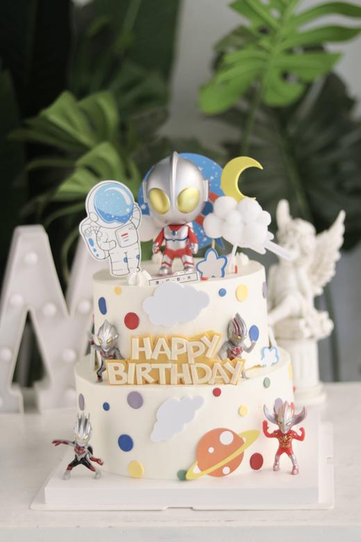 【生日蛋糕】奥特曼太空款 商品图0