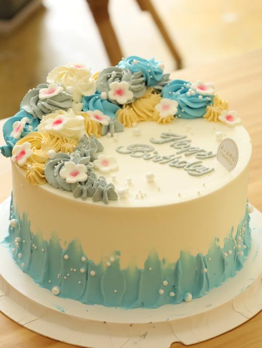 蓝白色花朵 商品图3