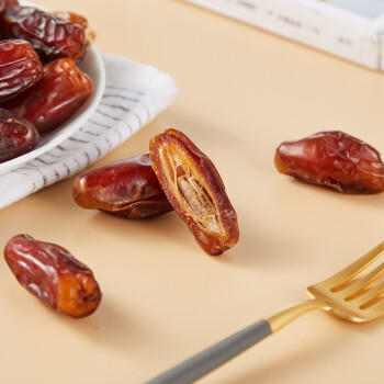 酋长椰枣 （萨兰芝）500g/盒    阿联酋进口  蜜饯果干 自然晒干 商品图3