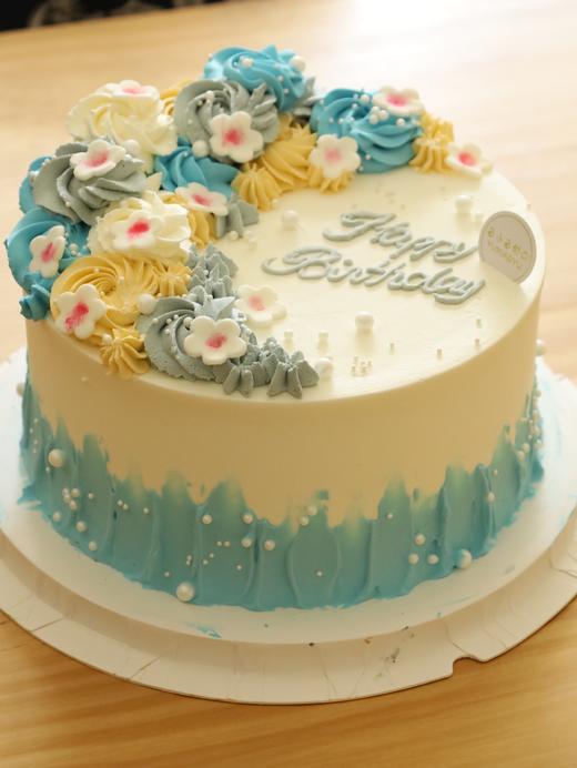 蓝白色花朵 商品图2