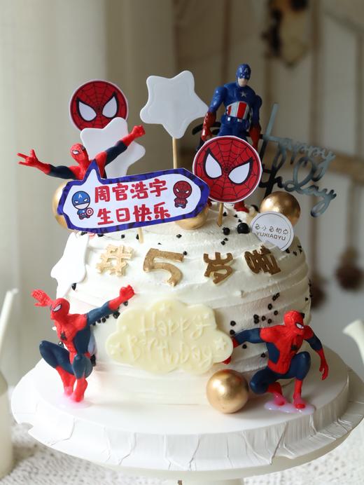 球型蜘蛛侠和美国队长 商品图0