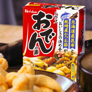 好侍（HOUSE）日本进口 关东煮汤料 77.2g*4盒装 日式风味 串串水煮菜寿喜烧 商品图4
