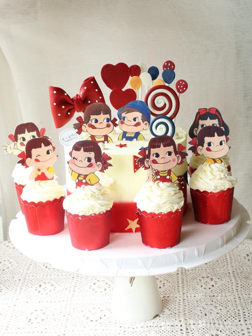 不二家6寸蛋糕主题➕6个纸杯 商品图2