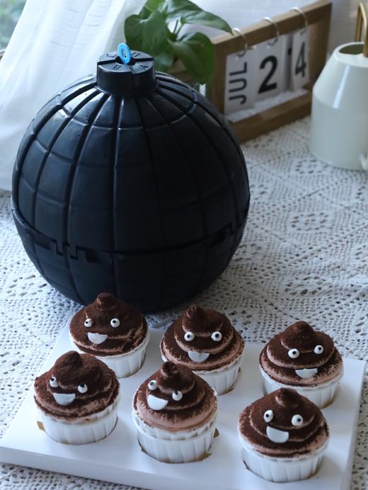 便便💣➕6个便便纸杯（便便蛋糕是6寸迷你 适合3-5人） 商品图5