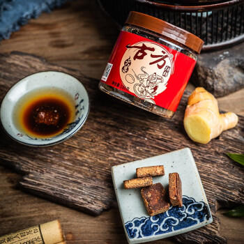 古方 红糖姜茶 火姜红糖180g【7%含姜量】手工姜汁红糖块经期产妇常备 商品图4