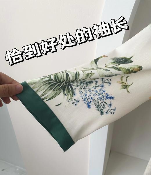 【限时折扣】夏季薄款中国风黄蔷薇花短裤家居J12W5899（黄蔷薇花） （非质量问题不退不换） 商品图5