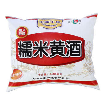 宝鼎天鱼 糯米黄酒 料酒 去腥 调味品 调味汁 （400ml /袋*36）整箱年货 商品图3