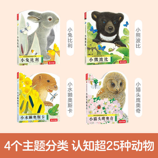 乐乐趣 亮丽精美触摸书点读版（共4册） 商品图3