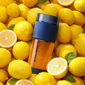 【授权商品】摩飞电器（Morphyrichards）榨汁果汁气泡果汁杯榨汁杯家用便携式水果榨汁 MR9801蓝色