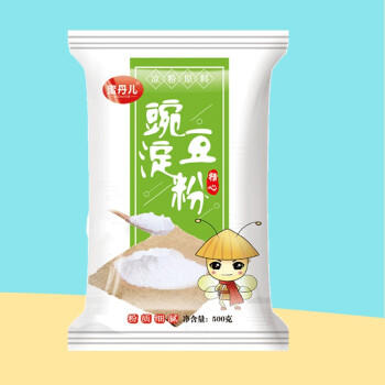 蜜丹儿豌豆淀粉1斤 家用白凉粉原料专用粉纯豌豆粉淀粉 商品图3