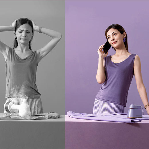 大宇手持挂烫机熨烫机家用小型蒸汽熨斗便携式平烫熨 心选到家 商品图2