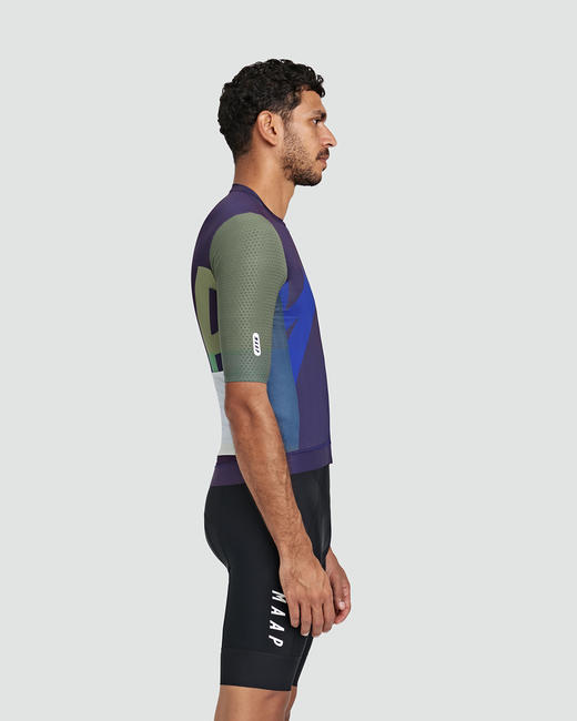 MAAP 男士 Delta Pro Hex Jersey Nightshade 短袖骑行服 商品图2