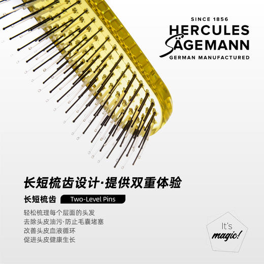 全功能魔术梳 樱草黄/8202 商品图4