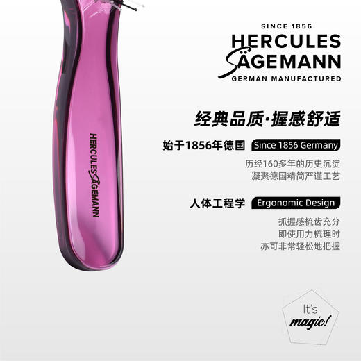全功能魔术梳 树莓紫/8204 商品图3